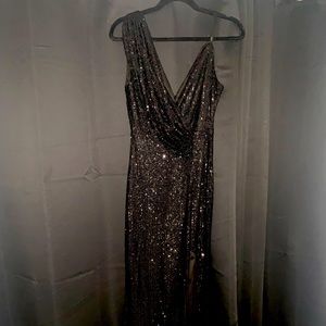 SHEIN black Sequin dress - Size Small - worn once